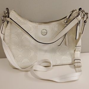 Cream Coach Purse
